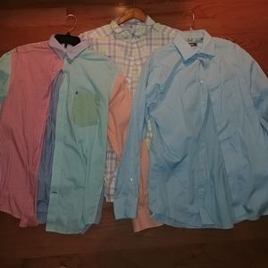 Columbia, Izod, and Kenneth Cole button down shirt